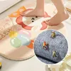 Mattor Cartoon Cute Style Bath Mat Soft Absorberande Foot Pad Badrummattor Icke-halkinmatning Dörrat Kidsrum Dekoration Golvmattor