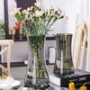 Decorative Flowers Luxurious Description Of Golden Sunflower Glass Vase Water Cultured Lilies Dracaena Sanderiana Decorations