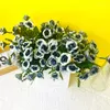 Fleurs décoratives 25 Head Silk Rose Artificiel DIY MARIAGE HOME DÉCORTURE DÉCORT