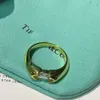 Tiffanybead Pierścienie miłosne damskie męskie projektant Tiffanybracelet Pierścień luksusowy biżuteria ulica klasyczne damskie pierścionki