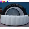 4mLx4mWx3mH (13.2x13.2x10ft) Outdoor Led Lighting Inflatable Cocktail Bar,Dringkings Serving Counter,dome tent For Night Club Party Decoration