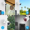 Caméras IP Zosi 1080p 2MP TVI CCTV 120ft IR Nightvision Motion Capteur imperméable Maison de surveillance extérieure Bulle de sécurité