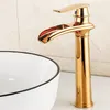 Kitchen Faucets All Copper Heigu Tabletop Basin Faucet European Style Washbasin Waterfall