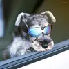 Okulary przeciwsłoneczne odzieży dla małych dużych psów Ochrona UV Pet Szklanki Składane okulary gogle zużycie oka