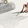 Fleurs décoratives Arrangement de florais Poulet Mesh Glower Glower Floral Netting Supply Iron Supplies Accessoire Floriste