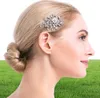 Grawo do włosów dla kobiet nowożycowych wzór kwiatów kryminałowe klipy do włosów Barrettes Tiaras Wedding Biżuteria