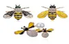 Drip miodne pszczoły broszka biżuteria mody dekoracja dekoracja Broach słynna designerska kombinezon klapowy dla kobiet biżuteria Accessor1027723