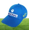 Ayrton Senna Baseba Cap Men Fashion Cool broderi Ayrton Senna Hats Justerbara bomulls pappor H01058921402