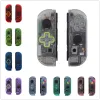 Fall Extremerat anpassat transparent styrenhetshusskal (DPAD -version) med fullständiga set -knappar för NS Switch OLED JoyCon