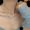 Designer di collane a ciondolo Designer Women Choker Nuova festa Regalo per matrimoni Brand Pearl Necklace Pearl Neckace 18K Gold High Sense Gioielli Delivery Dhs01