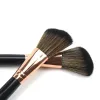 1st. Oblich Head Blush Makeup Brush Face Cheek Contour Cosmetic Powder Foundation Blush Brush Angled Makeup Brush Tools