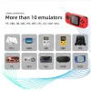 Ringar nya Powkiddy Q36 Open Source Handhållen spelspelare 1,5 tum nyckelring Mini Retro Console Classic Pocket Gaming Player Kids Gifts