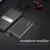 Amplifier Portable HiFi Headphone Amp Headphone Amplifier 3.5mm Stereo Audio Out with Switch Powered DualOutput with 2Level Boost