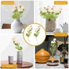 Decoratieve bloemen 2 pc's bruiloft bloemen decor faux bureaubladaccessoires kunstmatige centerpieces tafels zijden nep