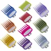 2024 KEMEI Hair Clipper Limit Comb Guide Anexo Tamanho do barbeiro Substituição de barbeiro 1.5/3/4.5/6/10/13/19/25/mm 8pcs Conjunto para 1990 809A 1761 KEMEI