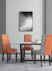 Cubiertas de la silla Ligera Cubierta de lujo Mesa de comedor para el hogar elástico universal One Simple Modern Habge Seat