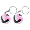 Present Wrap Volleyball Keychains 3st Party Return gynnar Portable Sports Ball Keychain Key Ring