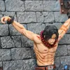 アクショントイフィギュア新しい22cmワンピースポートガスエースアニメフィギュア刑務所シーン実行