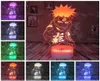 Japonia anime figura fajna dorosła 7 kolorów inteligentna zmiana nocna światło chłopcy stół sypialnia