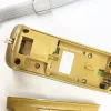 Accessories Original Used Gold Limited Edition Game Motion Plus Remote Controller For WII WII U Right Controller With Silicone Case