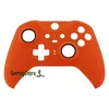 Cases eXtremeRate Orange Soft Touch Faceplate Front Housing Shell Case Replacement Kit for Xbox One Elite Series 2 Controller