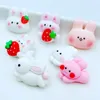 Decorative Figurines 10 Pcs Mini Cartoon Flat Back Resin Cabochon Scrapbook Kawaii DIY Embellishments Charm Decorate Accessories F43