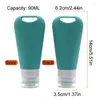 Storage Bottles Portable Travel 4pcs 90ml Refillable Containers Accessories Squeezable Liquid Replacement Tubes