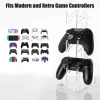 Tillbehör Universal 3 Tier Controller Stand Universal Acrylic Game Controller Headset Hanger Transparent Controller Stand Gaming