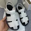 ROURN CHIUSO DONNE GLITATORE SANDALS SANDALS DESIGNO SENDERE CALDO SALDA A PATTOLO CON IL TRASCA FEMMA FIRBLE CINTURA ESTAGGIA OUTTIVA DI VACCHIO SACCHIO SANDALI