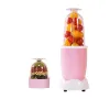 Juicers 220V 2 kopjes 2 Blades Mini Huishouden Elektrische vruchten Juicer Automatische droge slijpmachine Vleesmolen EU/AU/UK/US -plug