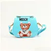 Backpacks Designer Childrens Schoolbag Jelly Messenger Bag Fashion Baby Girl Shoder Handbag Purse Mini Candy Color A15 Drop Delivery K Dhgfz