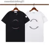 Herren T-Shirts Herren Basic T-Shirt Womens Designer Doppelgestickter Abzeichen T-Shirts Männer grafische Tees Sommer T-Shirt C240413