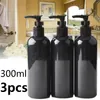 Liquid Soap Dispenser 3pcs 300mL Empty Lotion Pump Bottle Shampoo Refillable Water Bathroom Portable Dispensers