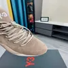 2023 Y3 Y3 Designer Kaiwa Scarpe da corsa da uomo Donna vera pelle Y3 Trace Khaki Black Bianco bianco verde grigio grigio scarpe da ginnastica delle scarpe sportive per esterni Spedie bianchi Dimensioni 39-44 EUR