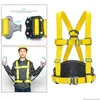 Rock Protection Aerial Work Safety Harness Lanyard On Back Fall Belt Electrician Construction Hkd230810 Drop Delivery Sports Outdoors Otwdn