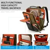 Backpack Lapolar Travel Laptop für 15,6 -Zoll -Outdoor -Übertragung Vintage Business Weekender Gepäck