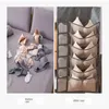 Storage Bags 1 Pcs Non-woven Fabric Hanging Closet Organizer Multifunction Gray 30 Net Lingerie Bedroom