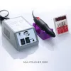 Borrar professionell elektrisk nagelborrmaskin 20000 rpm manikyrverktyg pedikyr fil nagelborrning kit maskin nagelkonst polskare enhet