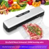 Machine Vacuum Sealer 70kpa 125W Máquina de embalagem de vácuo Sacos de plástico selador Degassor Vacuum Packer Machine de vedação