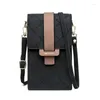 Bag Women Fashion Wild Crossbody Square Flap Messenger Ladies Mini Handbag Matte Leather Shoulder Female Clover Pattern