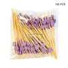 Couverts jetables 100 pièces brochettes cueillent