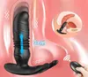 Volwassen Massager Wireless Telescopic Prostate voor mannen Anal Dildo Vibrator Cock Lock Male Masturbator Buttplug volwassenen Sex Toys Women8206305