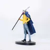 Comics Heroes Japanese Anime Figur One Piece DXF Wano Country Trafalgar Law PVC Collection Model Dolls Toy for Kids Gift 18cm 240413