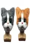 Feestmaskers schattig kattenmasker Halloween nieuwigheidskostuum feest vol hoofd masker 3D realistische dierenkattenhoofdmasker cosplay props 2208261175769