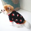 Vêtements pour chien vestes en toison d'automne et d'hiver pulls chauds manteaux de Noël petit chat de taille moyenne