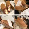 designer fluffy snow boots mini women slippers winter australia tasman platform ug boot fur slipper ankle wool shoes sheepskin leather casual outside 5ke