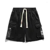 Shorts masculinos para homens Casuais de verão Exército Green Cargo Cloads Cloads de alta qualidade de streetwear solto m-5xl