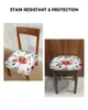 Coperture per sedie Flamingo Butterfly Flower Elasticità Copertina Office Possietto Protettore Sedile Custodia Cucina Cucina Slipcovers della sala da pranzo