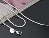 2MM 925 Sterling Silver Chain Necklace 16 18 20 22 24 inch Chains Designer Necklace Jewelry Wholesale Factory Price1811663