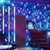 Bakgrundsbilder KTV Bakgrund 3 D Stereoskopisk Fashion Bar Ballroom Box Theme Room Entertainment Corridor Bakgrund WALLPAPE